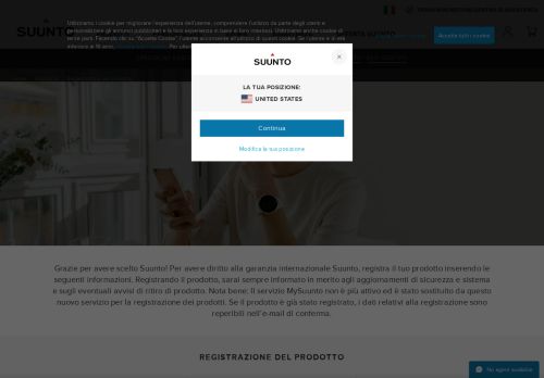
                            4. Registrati o accedi a MySuunto