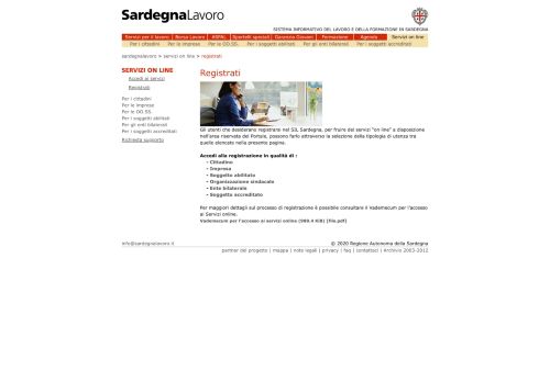 
                            10. Registrati - SardegnaLavoro - Home page