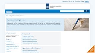 
                            7. Registratie en melding doorgeven | mijn.rvo.nl