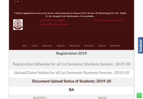 
                            10. Registration 2018 – Shri Shikshayatan College