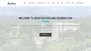 
                            6. Registration and Examination Division, PIEAS