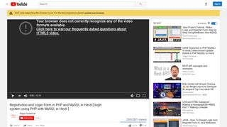 
                            3. Registration and Login Form in PHP and MySQL in Hindi [ login ...