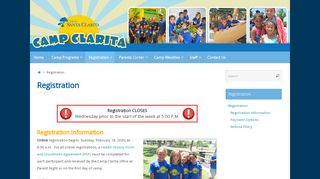 
                            7. Registration – Camp Clarita