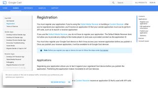
                            2. Registration | Cast | Google Developers