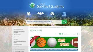 
                            11. Registration | City of Santa Clarita, CA