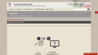 
                            5. Registration - EVG - Emirates Vehicle Gate