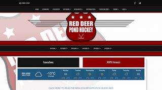 
                            2. Registration Fees 2018/2019 - Red Deer Pond Hockey : Website by ...