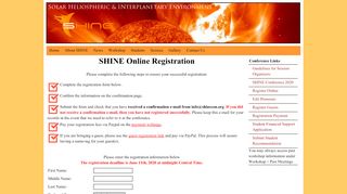 
                            4. Registration Fees - SHINE