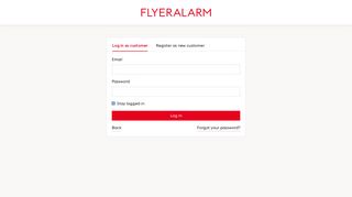 
                            3. Registration - Flyeralarm