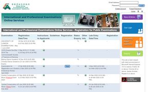 
                            13. Registration for Public Examinations - International Professional ...