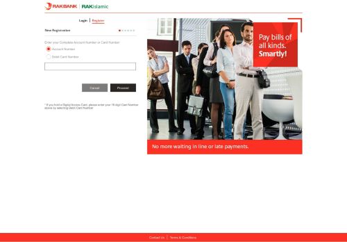 
                            6. Registration for RAKBANK Digital Banking