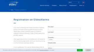 
                            7. Registration on EldesAlarms | Eldes Alarms