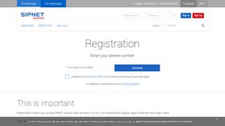 
                            5. Registration — Sipnet