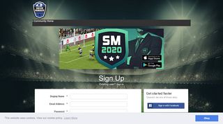 
                            2. Registration - Soccer Manager 2019