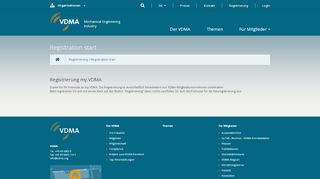 
                            7. Registration start - VDMA