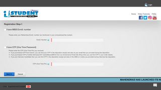 
                            2. Registration Wizard - Mahendra's Student Portal