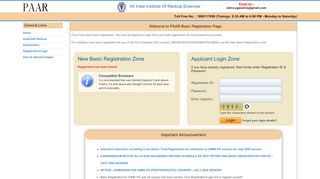 
                            8. Registration/Login - aiims