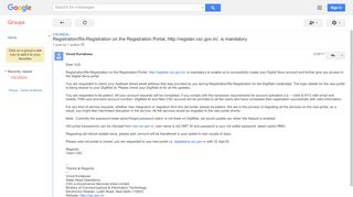 
                            8. Registration/Re-Registration on the Registration Portal, http://register ...