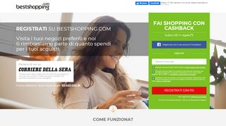 
                            4. Registrazione al Cashback | ottieni rimborsi da tutti i ... - Bestshopping