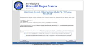 
                            6. Registrazione Codice Utente - DSU Magna Graecia - Domanda Web