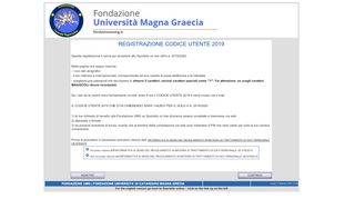 
                            7. registrazione - DSU Magna Graecia - Domanda Web