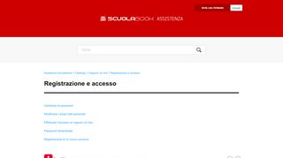 
                            6. Registrazione e accesso – Assistenza Scuolabook