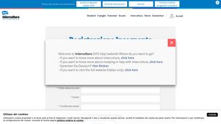 
                            4. Registrazione Insegnanti / Tutors - Login Insegnanti / Tutors - Intercultura