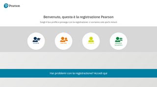 
                            2. Registrazione | Pearson.it