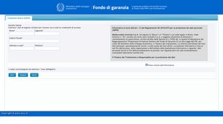 
                            3. Registrazione Utente - Mediocredito Centrale