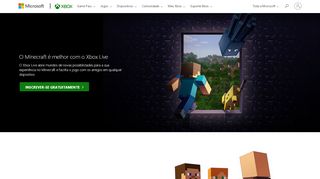 
                            12. Registre-se em Minecraft | Xbox