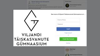 
                            7. Registreerimine riigieksamitele... - Viljandi Täiskasvanute ... - Facebook