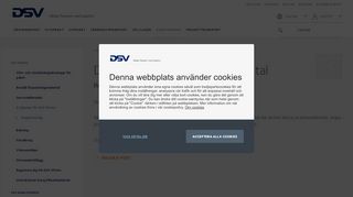 
                            7. Registrera dig för DSV XPress Online Booking Portal