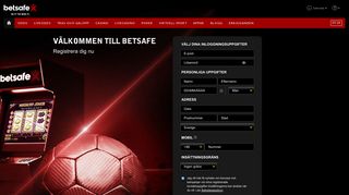 
                            3. Registrera dig hos Betsafe och få en Välkomstbonus på 100%