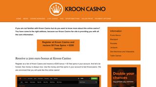 
                            2. Registreren | Kroon Casino