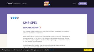 
                            3. Registrering för SMS-spel - Bingolotto