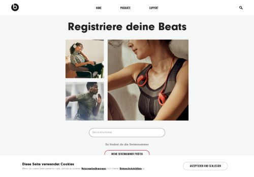 
                            1. Registriere deine Beats – Beats by Dre (DE)