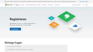
                            1. Registrieren als App-Entwickler – Entwicklung ... - Microsoft Developer