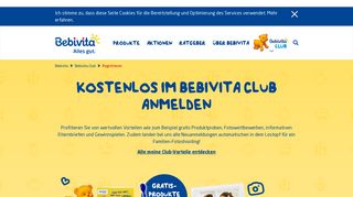 
                            2. Registrieren | Bebivita