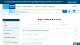 
                            5. Registrieren & Bestellen - Beuth.de - Beuth Verlag