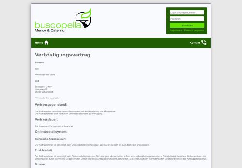 
                            5. Registrieren - Buscopella GmbH
