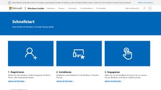 
                            2. Registrieren, installieren und engagieren | Windows-Insider-Programm