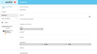 
                            6. Registrieren - Portal für Kostenbefreiung - uni-assist eV