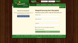 
                            2. Registrieren - Sauspiel