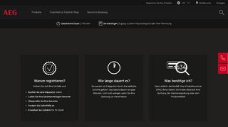 
                            10. Registrieren Sie Ihr AEG Gerät | AEG
