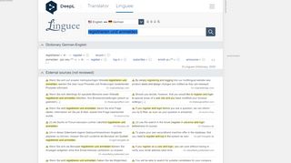 
                            11. registrieren und anmelden - English translation – Linguee