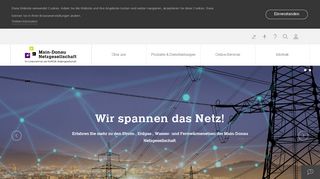 
                            1. Registrierung für Kunden | Main-Donau Netzgesellschaft mbH