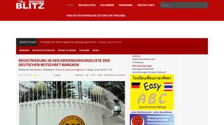 
                            9. Registrierung in der Krisenvorsorgeliste der Deutschen Botschaft ...