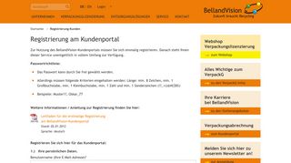 
                            3. Registrierung-Kunden - BellandVision