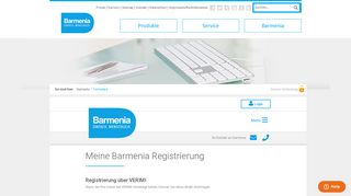 
                            3. Registrierung meine-barmenia.de - Barmenia Versicherungen