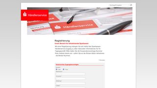 
                            6. Registrierung Sparkassen-Login - Sparkassen-Händlerservice